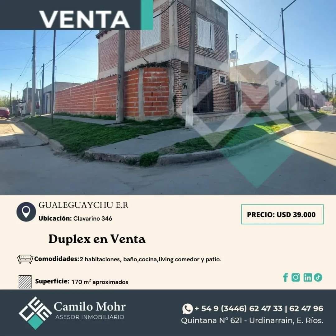 Duplex en Gualeguaychú